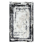 Covor Modern Rose 897 NEGRU - imagine 2