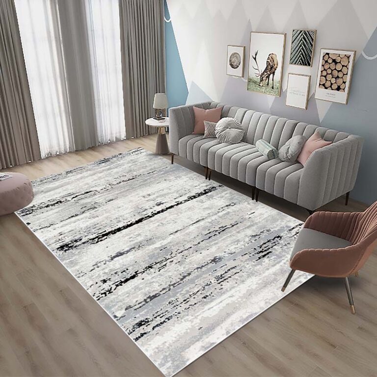 Covor Modern Rose 556 NEGRU