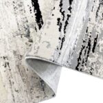 Covor Modern Rose 556 NEGRU - imagine 3