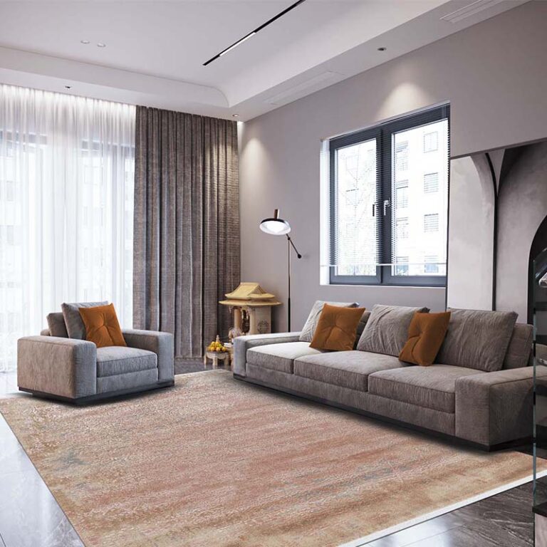 Covor Ikon IK03I Greige/Bej/Cupru