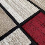 Covor Geometric SULTAN 37003A Rosu/Bej - imagine 3