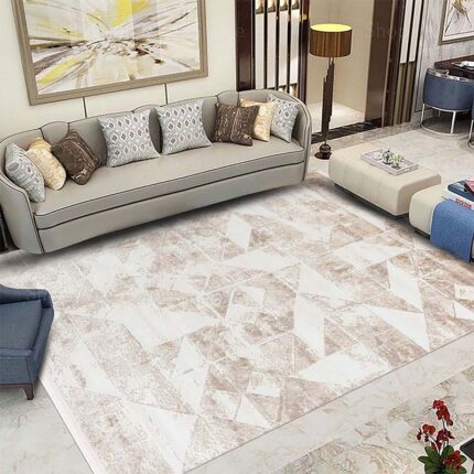 Covor Lootus 04E Verde/ Bej