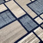 Covor Geometric SULTAN 37003A Gri/ Albastru - imagine 3