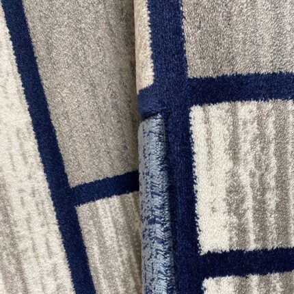 Covor Geometric SULTAN 37003A Gri/ Albastru - imagine 7