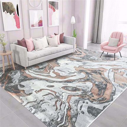 Covor Modern EFES cod: G6262 Gri/ Roz