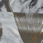 Covor Modern EFES cod: HE778 Gri/ Mustar - imagine 7