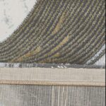 Covor Modern EFES cod: HE778 Gri/ Mustar - imagine 6