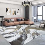 Covor Modern EFES cod: HE778 Gri/ Mustar