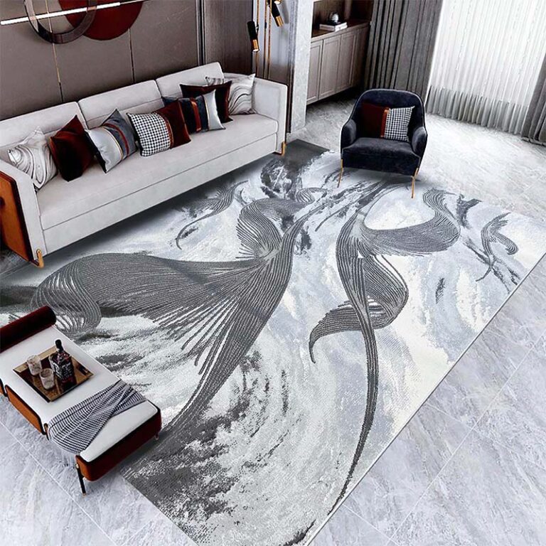 Covor Modern EFES cod: HE778 Gri/ Gri