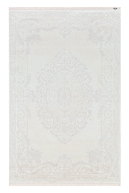 Covor living Ege EG23H Alb-Crem