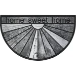 COVOR INTRARE 45X75 CM – SEMILUNA HOME GRI POLYESTER+PVC