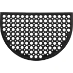 COVOR INTRARE 40X60 CM – SEMILUNA PERFORAT NEGRU POLYESTER+PVC