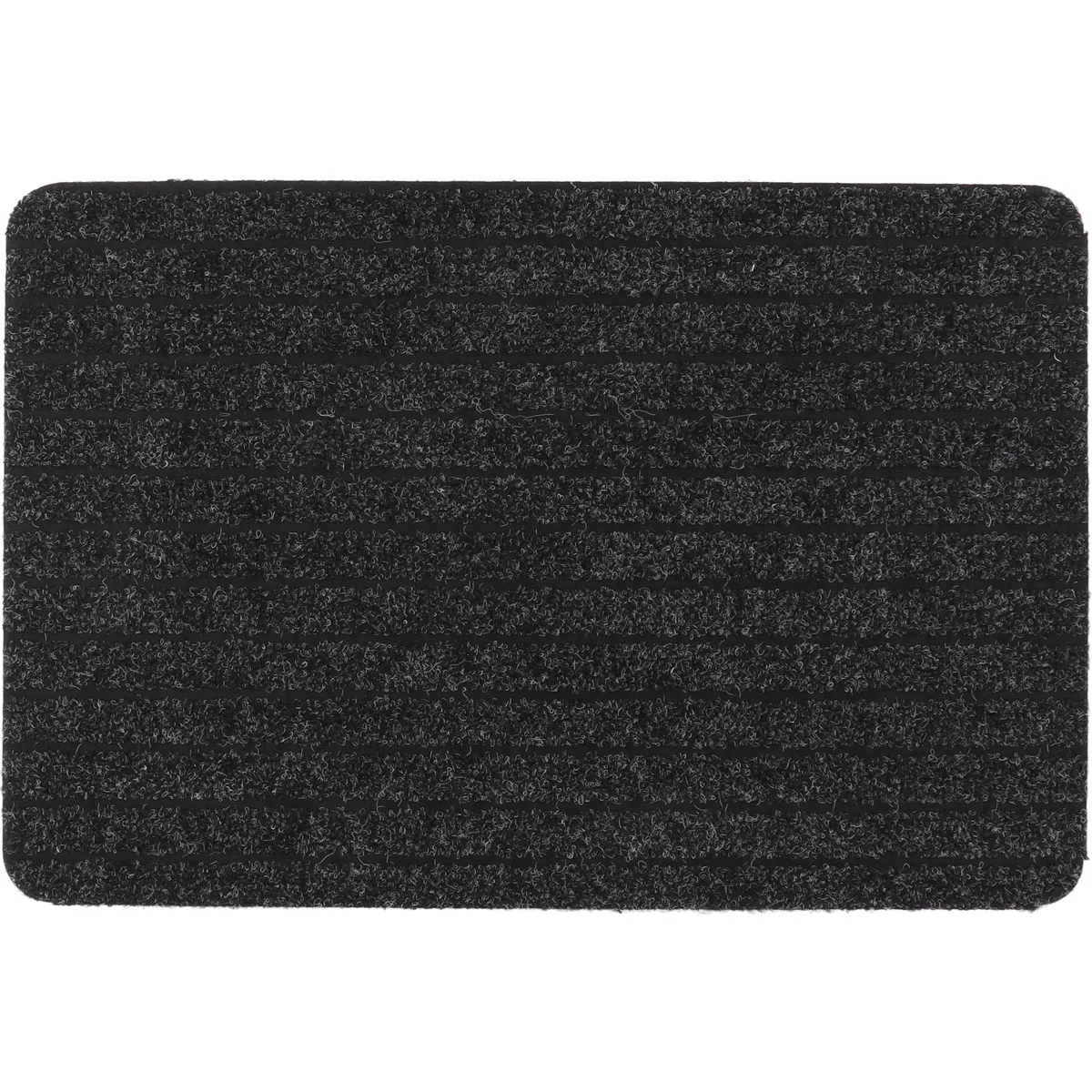 14713940 COVOR INTRARE 40X60 CM – CHLOE NEGRU 100% POLYESTER - imagine 1