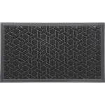 COVOR INTRARE 43X75 CM – CUBIQUE NEGRU POLYESTER+PVC
