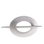 CLEMĂ DECORATIVĂ PERDELE ȘI DRAPERII/ AGRAFĂ KEY WEST / GRI, COMPOZITIE MDF
