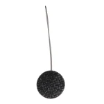 MAGNET PERDEA SI DRAPERIE METAL NEWPORT / NEGRU ARGINTIU COMPOZITIE METAL