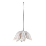 MAGNET PERDEA SI DRAPERIE RASINA TULIPE / ALB AURIU COMPOZITIE RASINA