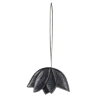 MAGNET PERDEA SI DRAPERIE RASINA TULIPE / NEGRU COMPOZITIE RASINA