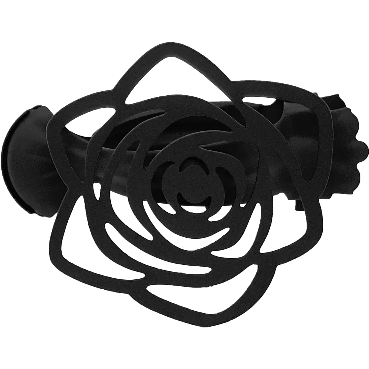 30024955 CLEMĂ DECORATIVĂ PERDELE ȘI DRAPERII/ SET CLIP METAL LINA / NEGRU, COMPOZITIE METAL - imagine 1