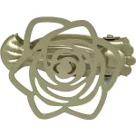 CLEMĂ DECORATIVĂ PERDELE ȘI DRAPERII/ SET CLIP METAL LINA / AURIU MAT, COMPOZITIE METAL