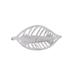 CLEMĂ DECORATIVĂ PERDELE ȘI DRAPERII/ SET CLIP METAL STOCKHOLM / ALB AURIU, COMPOZITIE METAL