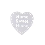 CLEMĂ DECORATIVĂ PERDELE ȘI DRAPERII/ SET CLIP METAL HOME / ALB, COMPOZITIE METAL