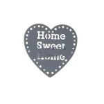 CLEMĂ DECORATIVĂ PERDELE ȘI DRAPERII/ SET CLIP METAL HOME / GRI, COMPOZITIE METAL
