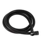 FURTUN DUȘ FLEXIBIL PVC 150 CM - NEGRU