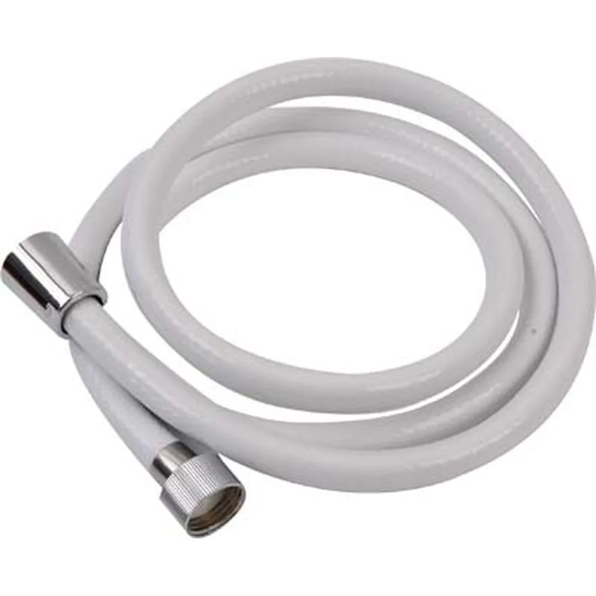 3105100 FURTUN DUȘ PVC 150 CM - ALB - imagine 1