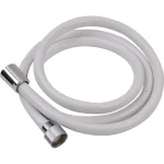 FURTUN DUȘ FLEXIBIL PVC 200 CM - ALB