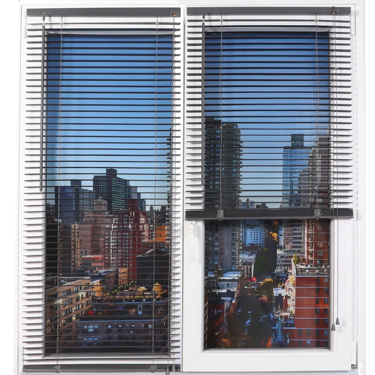 340050130936 JALUZELE PVC / RULOU PVC VENEȚIAN 50X130 CM – ANTRACIT PENTRU INTERIOR, COMPOZIȚIE PVC - imagine 1