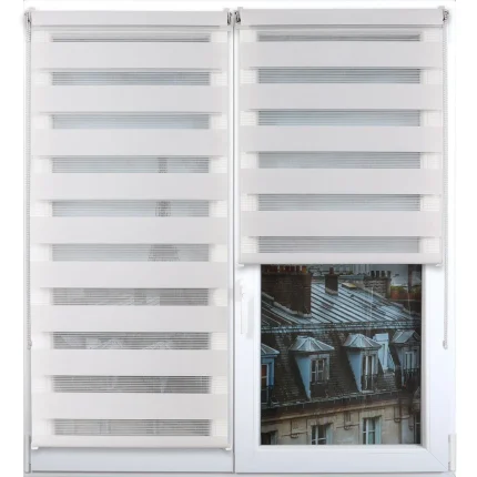 RULOU ZEBRA 75X180 CM – GRI PERLA COMPOZIȚIE POLYESTER | JALUZELE