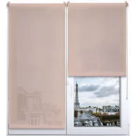 RULOU TEXTIL 120X180 CM – ROZ PUDRA COMPOZIȚIE POLYESTER | JALUZELE
