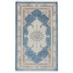 Covor Clasic Living Avangard 36945A Turcoaz - imagine 2