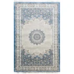 Covor Clasic Living Avangard 37809A Turcoaz - imagine 2