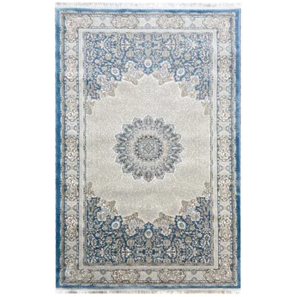 Covor Clasic Living Avangard 37809A Turcoaz - imagine 2