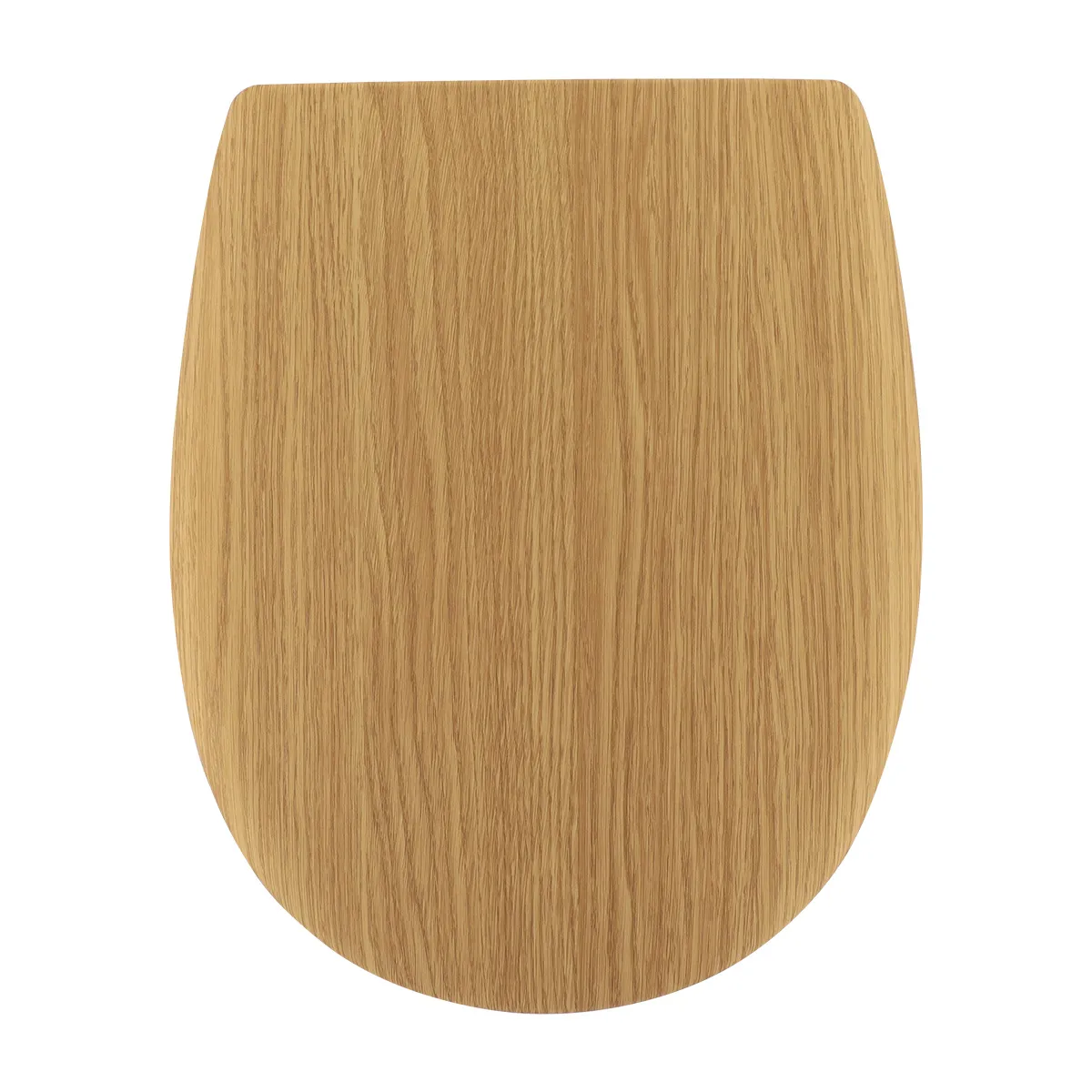4120194 CAPAC TOALETĂ 45 CM MDF PRINDERI INOX - DESIGN LEMN | CAPACE WC - imagine 1