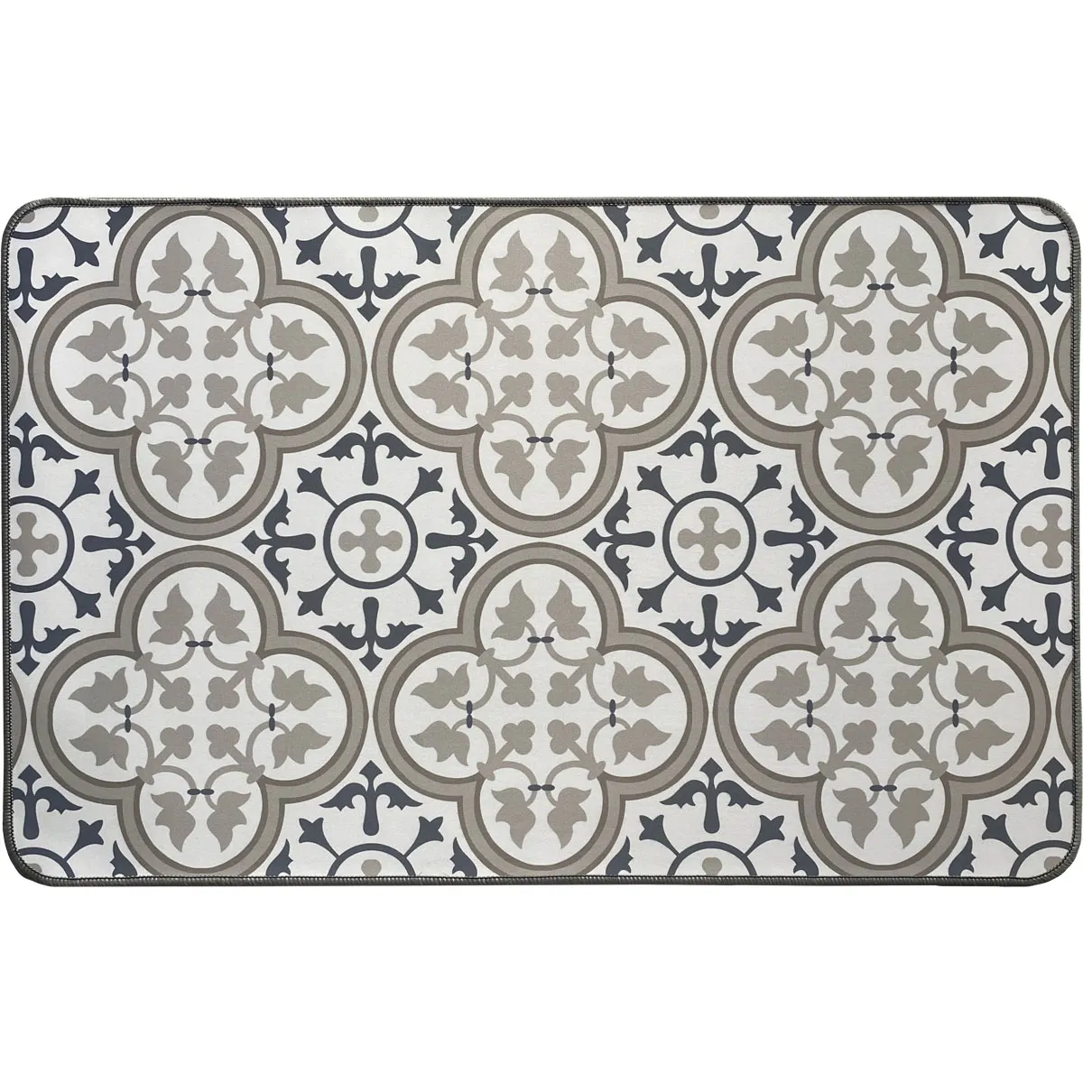 470011106 COVOR BUCĂTĂRIE 50X80 CM – PACO BLUE COMPOZITIE 100% POLYESTER - imagine 1