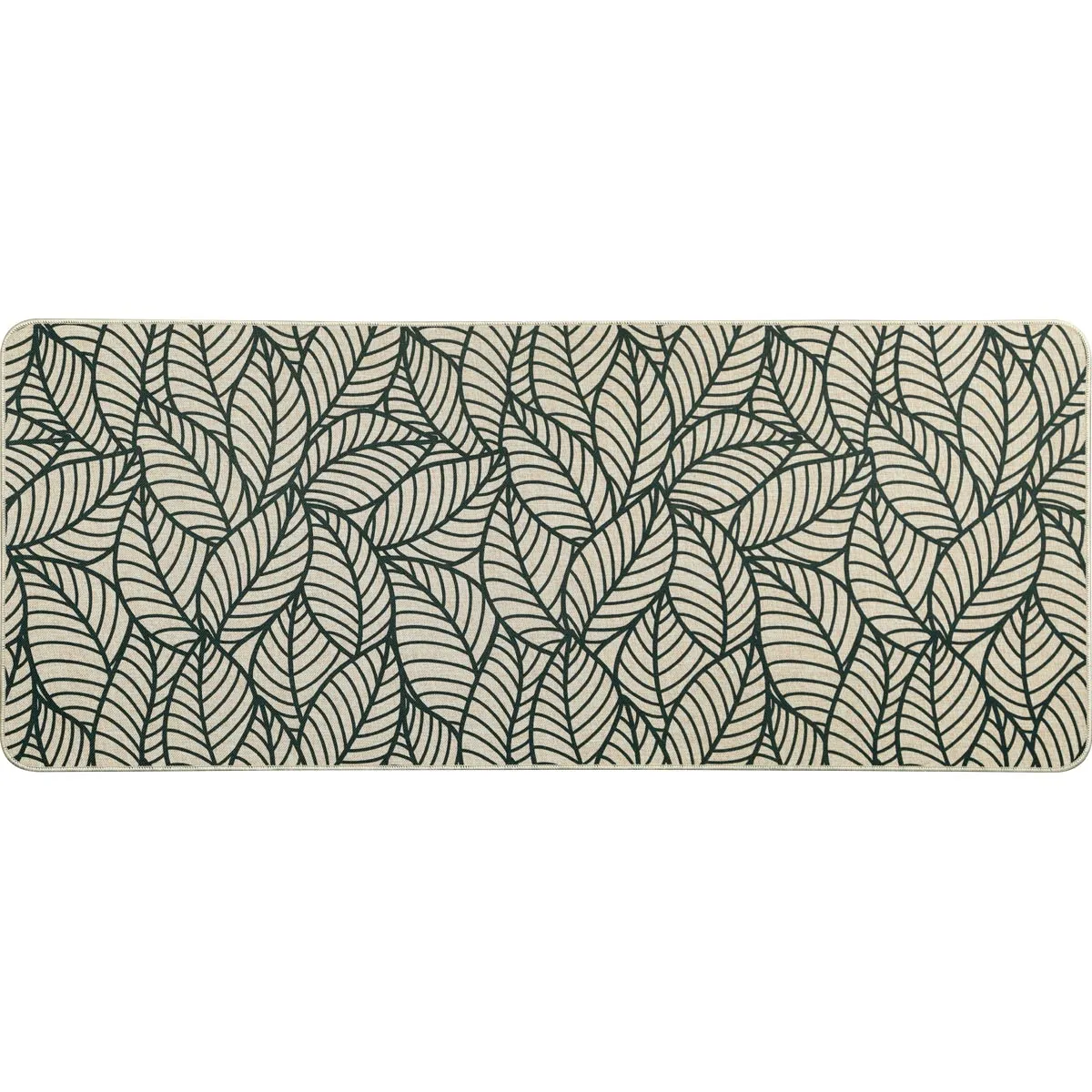 470051063 COVOR BUCĂTĂRIE 50X120 CM – JUNGLE BEJ COMPOZITIE 100% POLYESTER - imagine 1