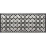 COVOR BUCĂTĂRIE 50X120 CM – GEOMETRIC NEGRU COMPOZITIE 100% POLYESTER