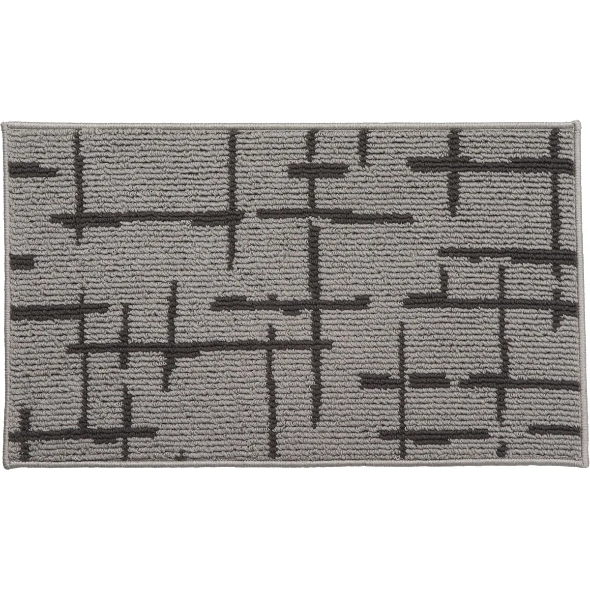 490161184 COVOR BUCĂTĂRIE 50X80 CM – LINEA GRI DESCHIS COMPOZITIE 100% POLYESTER - imagine 1