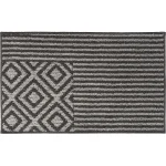 COVOR BUCĂTĂRIE 50X80 CM – AZTECA GRI INCHIS COMPOZITIE 100% POLYESTER