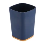 SUPORT PERIUȚE PLASTIC SI BAMBOO - ALBASTRU