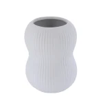 SUPORT PERIUȚE STRIAT CERAMICĂ - ALB
