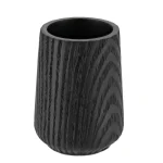 SUPORT PERIUȚE POLIRĂȘINĂ DESIGN LEMN - NEGRU