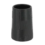 SUPORT PERIUȚE CERAMICĂ MOTIVE ETNICE - NEGRU