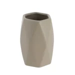 SUPORT PERIUȚE CERAMICĂ DESIGN DIAMANT - GREIGE