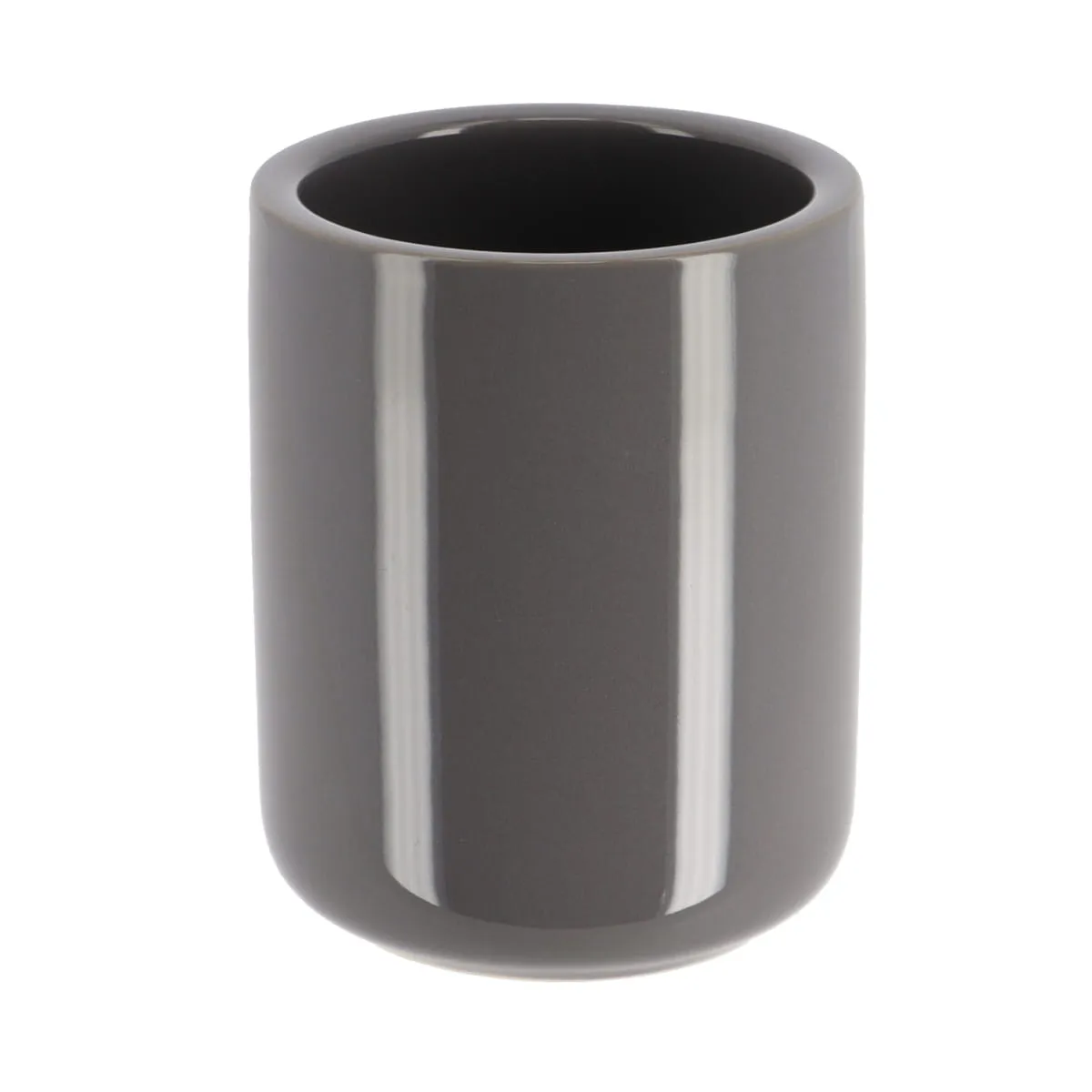 6192180 SUPORT PERIUȚE CERAMICĂ - GRI LUCIOS - imagine 1