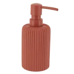 DISPENSER SĂPUN POLIRĂȘINĂ STRIATII 230 ML - CĂRĂMIZIU