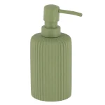 DISPENSER SĂPUN POLIRĂȘINĂ STRIATII 230 ML - KAKI